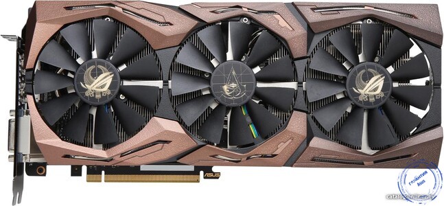 видеокарт ASUS ROG Strix GeForce GTX 1080 Ti Assassin',s Creed Origins