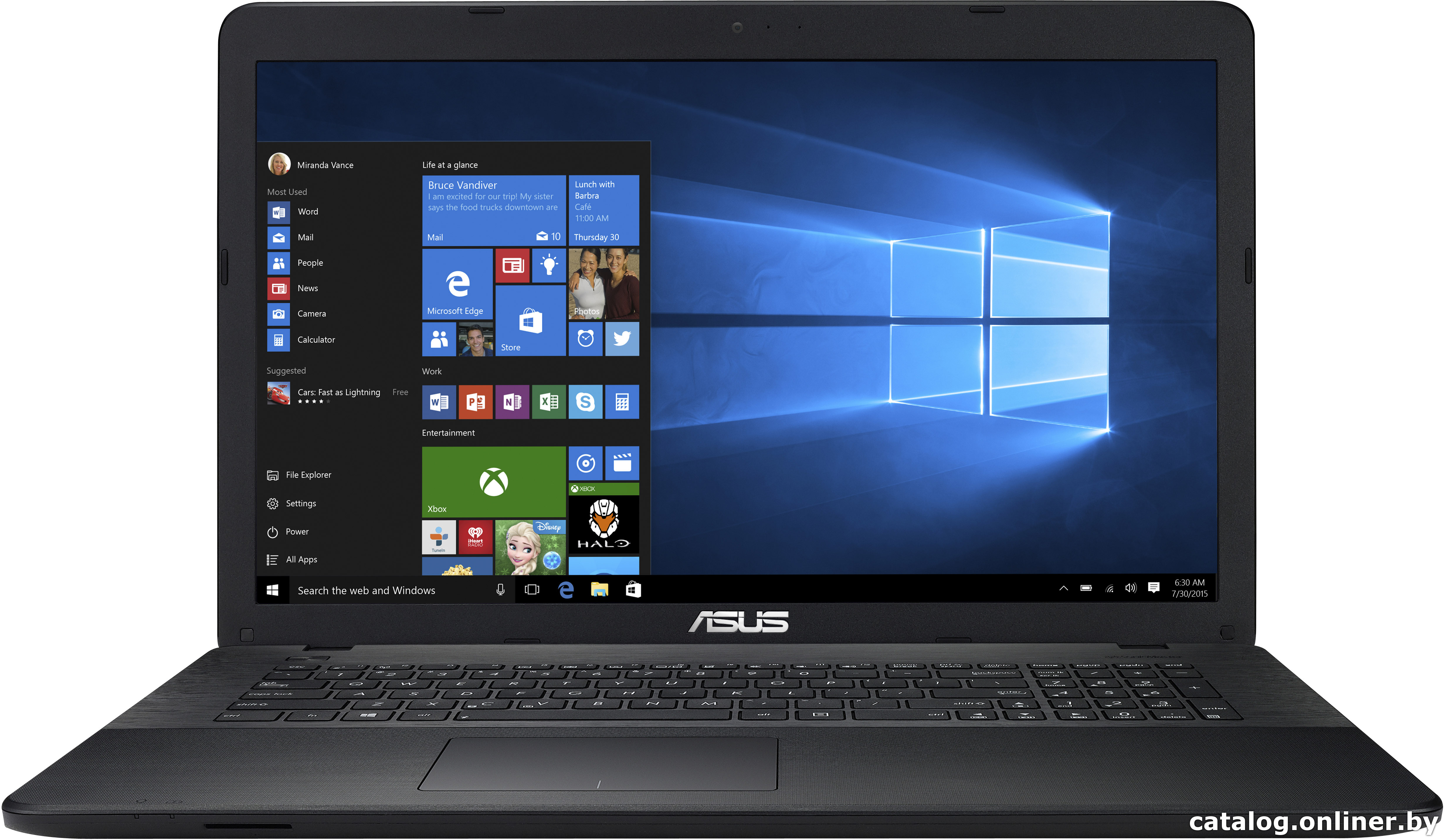 Замена жесткого диска ASUS X751SA-TY006D