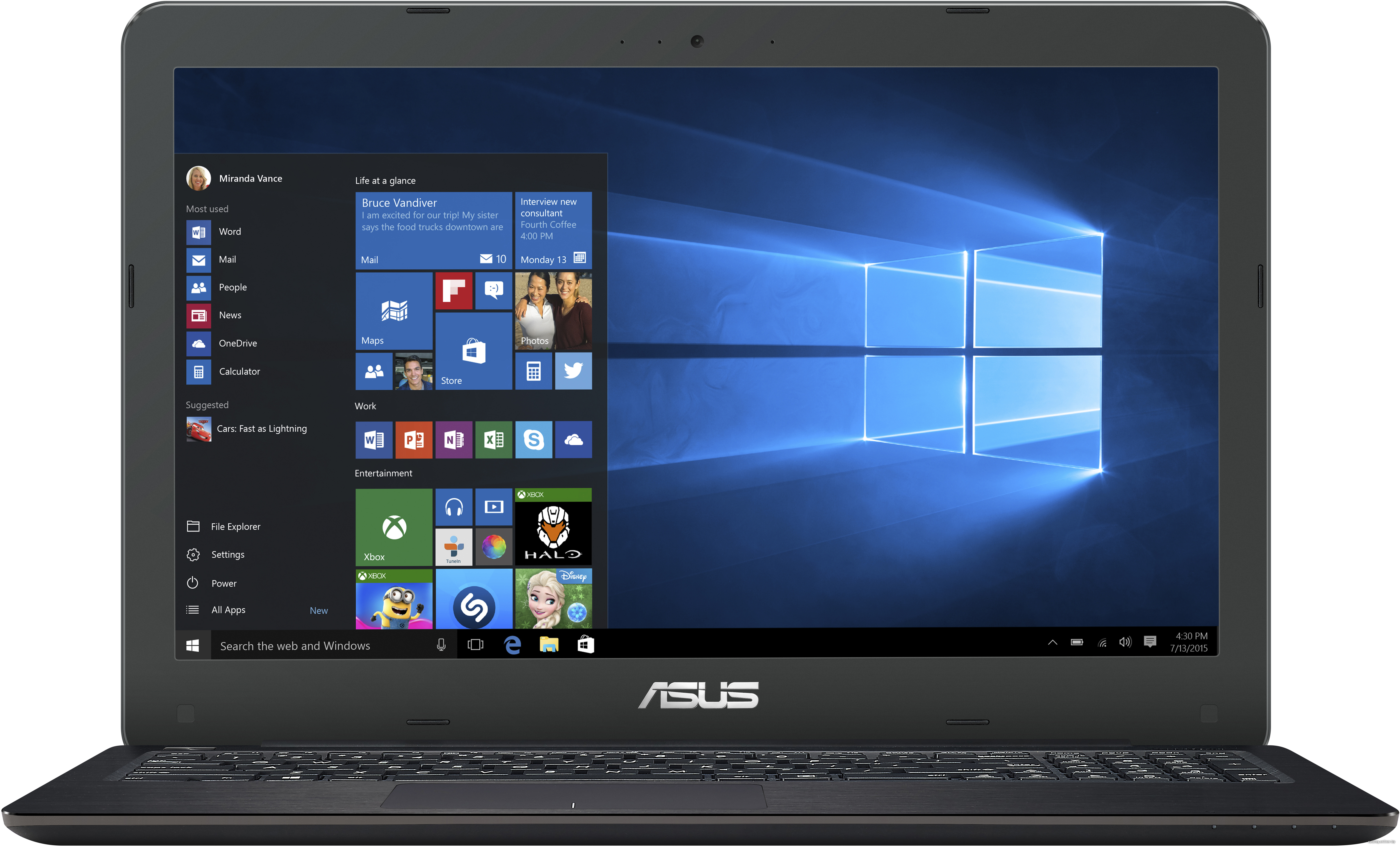 Замена жесткого диска ASUS Vivobook X556UQ-XO227T
