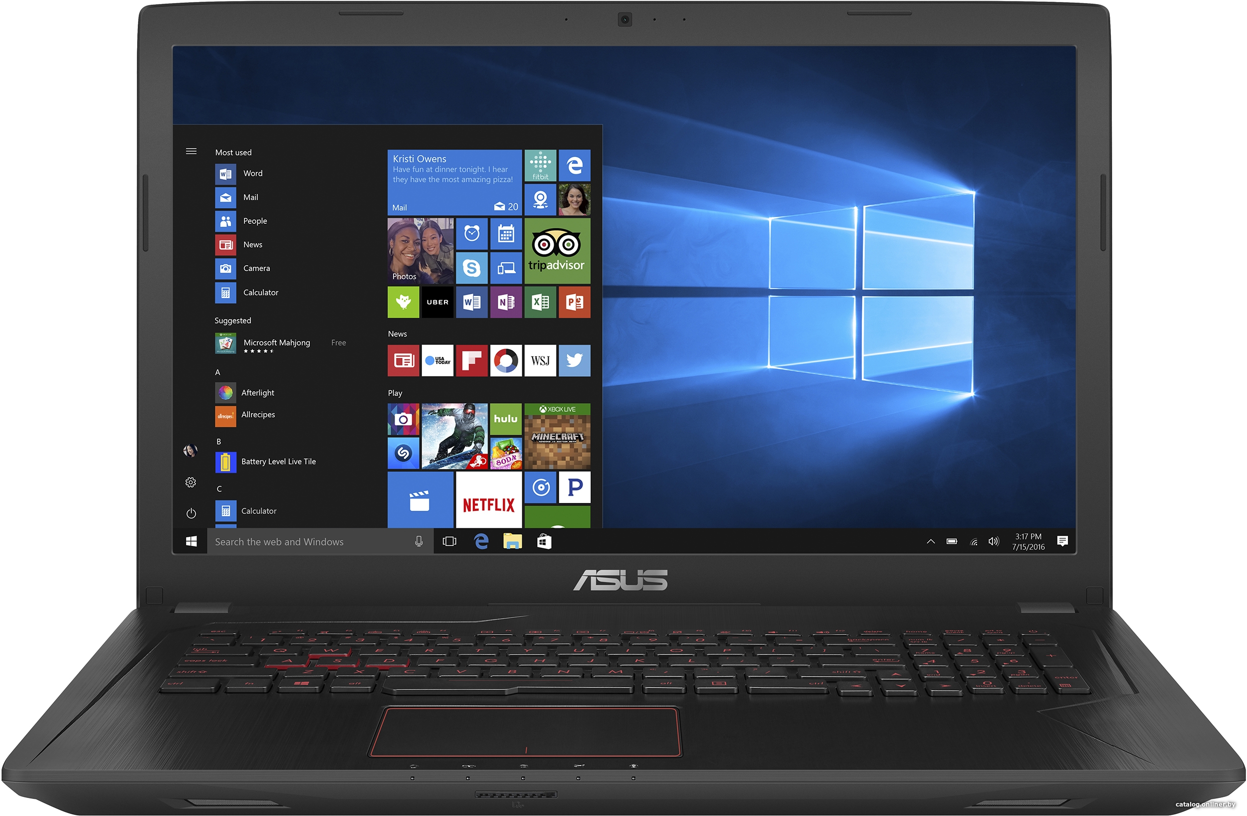 Замена жесткого диска ASUS FX553VE-DM347T